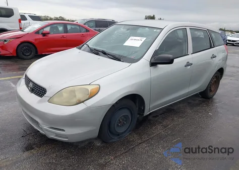 2004 Toyota Matrix Std z USA, uszkodzony, nr VIN 2T1KR32E74C211507